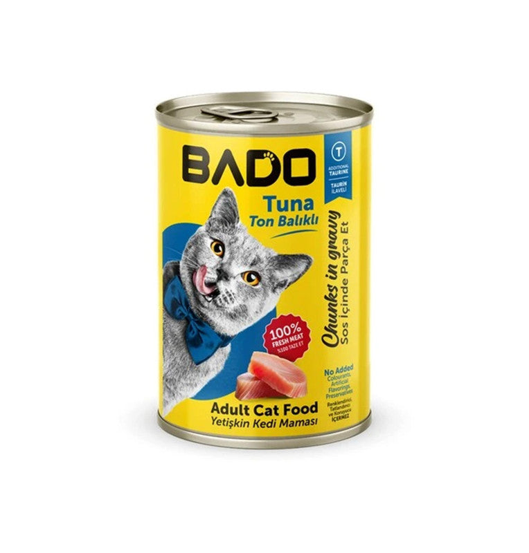 BADO WET ADULT CAT FOOD TUNA 400 GR