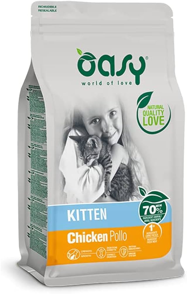 OASY DRY CAT KITTIN CHICKEN 7,5 Kg