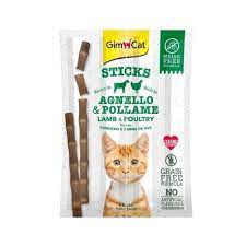 GimCat Sticks Lamb & Poultry Cat Treat 20g, Pack of 4 - GimCat - Kuwait