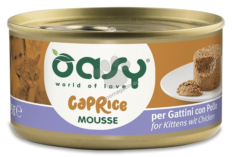 Oasy Caprice Mousse For Kittens with Chicken - Oasy - Kuwait