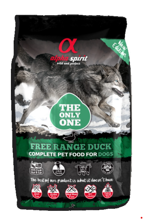 The Only One Adult Dog Food Duck 3 kg - Alpha Spirit - Kuwait