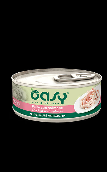 Oasy Chicken and Salmon Wet Food 150G - Oasy - Kuwait