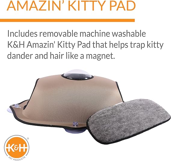 K&H Beds - Ez Window Bubble Pod Tan