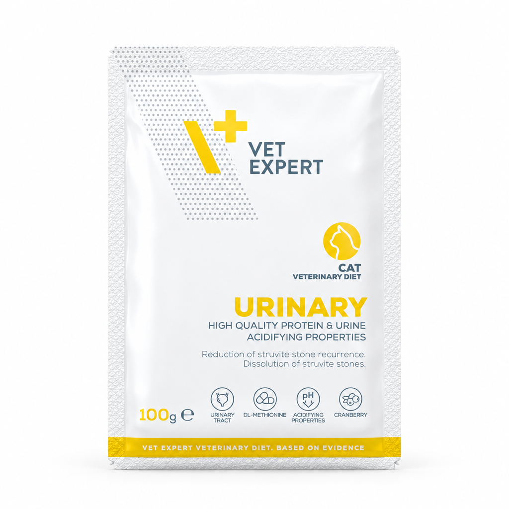 Vet Expert طعام رطب للقطط للمسالك البولية، كيس 100 غ