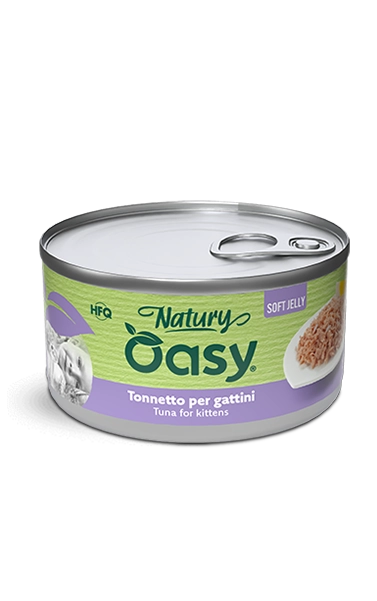 Oasy Natury Tuna Soft in Jelly Kitten Wet Food (150g)