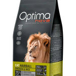 OptimaNova Adult Hairball Chicken & Rice Cat 2Kg