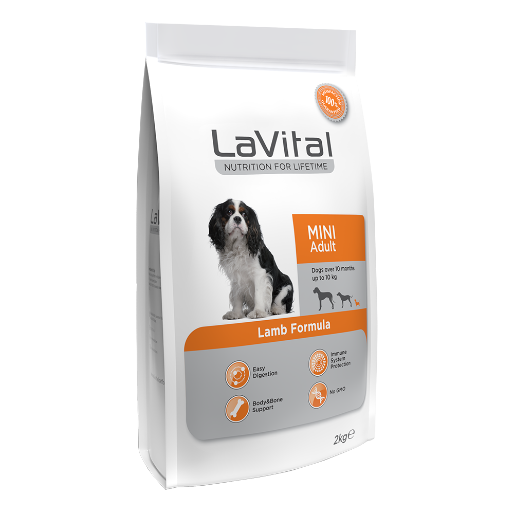 Lavital Mini Breed Adult Dry Dog Food Lamb, 1.5Kg