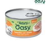 Oasy Natury Tuna with Carrots Soft in Jelly Cat Wet Food 85 gm