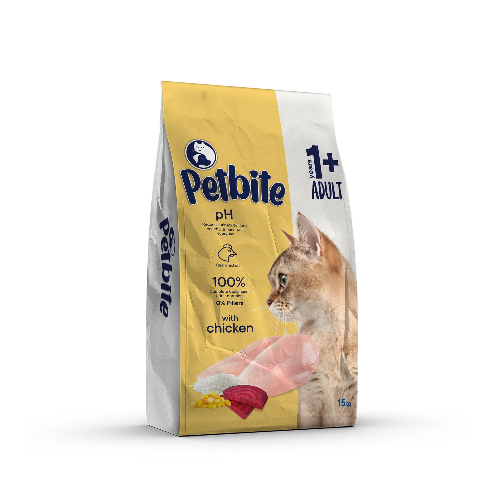 Petbite Adult Cat Food with Chicken – 1kg