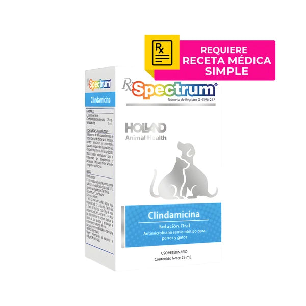 Rx Spectrum Clindamycin Oral Solution 25 ml