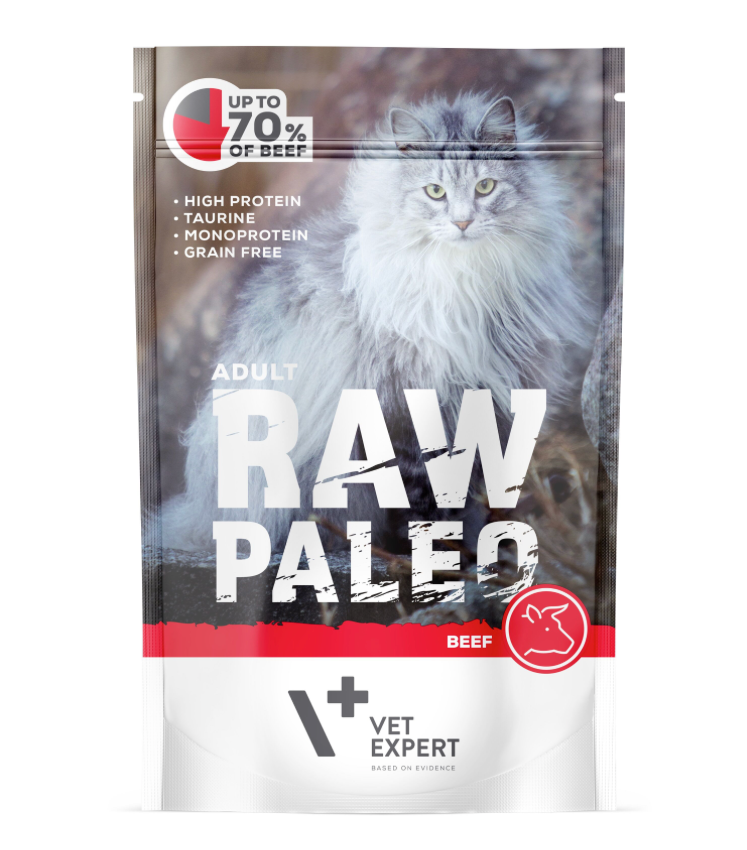 Raw Paleo Beef Adult 100g Cat Wet Food