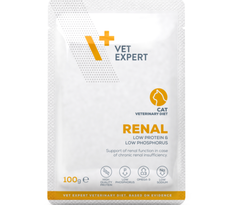 VetExpert Renal Cat Wet Food Pouch, 100g