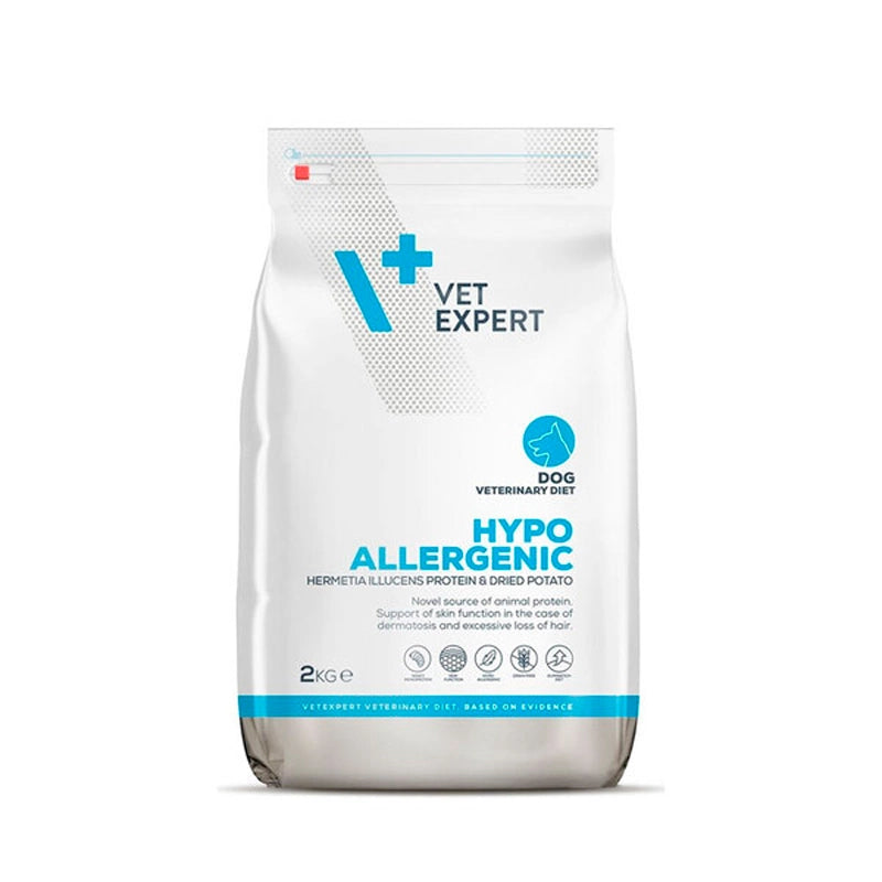 Vet Expert Hypoallergenic Insect Hermetia ILLucens & Dried Potato For Dogs, 2Kg