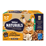 Webbox Natural  - Cat Food - Meat & Fish in Jelly Selection 12 x 100g