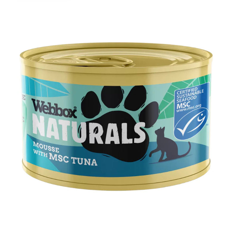 Webbox Natural  - Cat Food - Mousse Tuna 85g