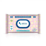 Arya Wet Wipes Talc Scent - 40 Wipes