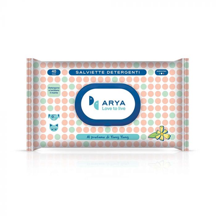 Arya Wet Wipes Ylang Ylang Scent - 40 Wipes
