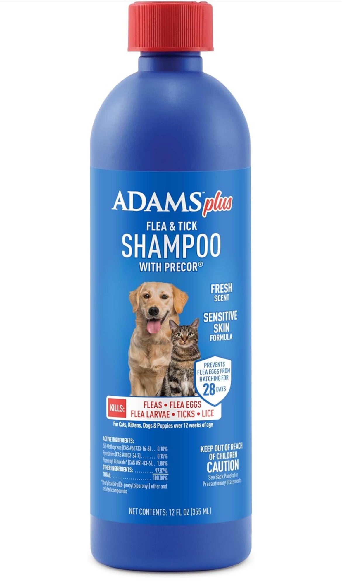 Adams Plus Flea and tick shampoo
