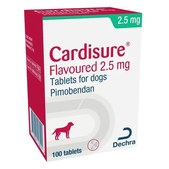 أقراص Cardisure® المنكهة للكلاب 2.5 مجم