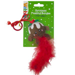 Festive - Cat Christmas Pudding Toy