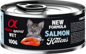 Wet Food for Kittens Salmon 100 g cans