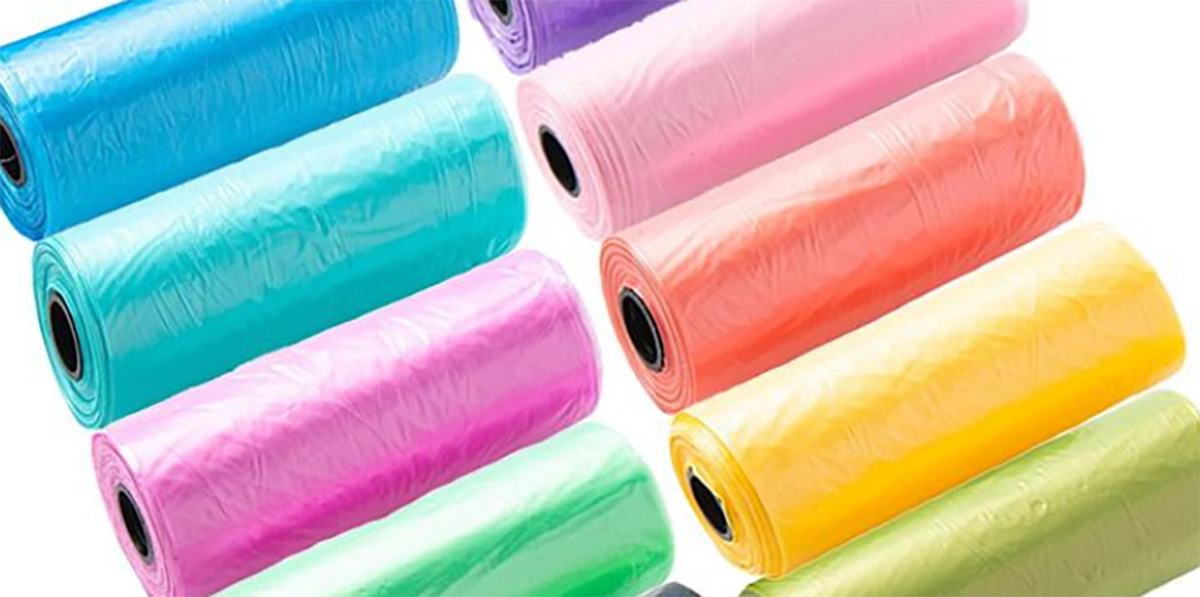Value Poo Bags Roll ‚Äì assorted colors (15 bags)