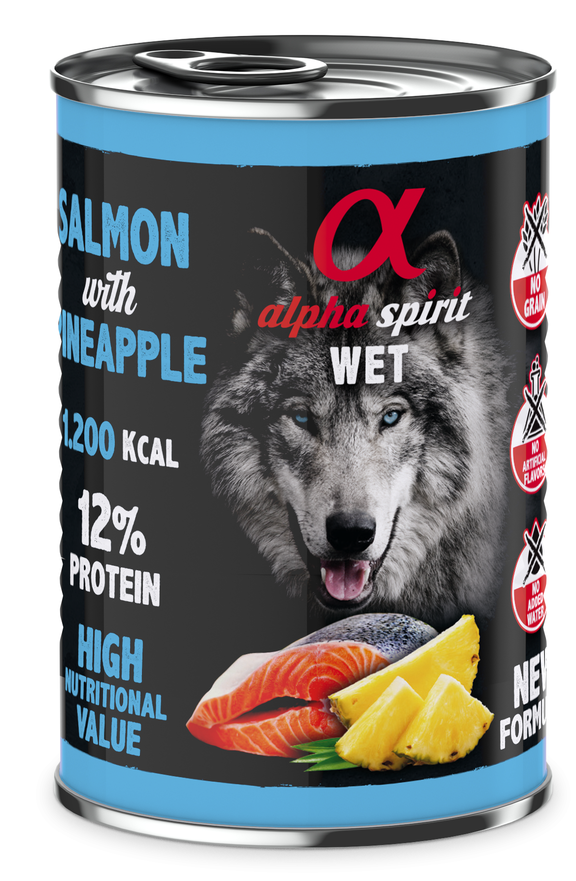 Canned Dog Food Salmon With Pineapple 400 g