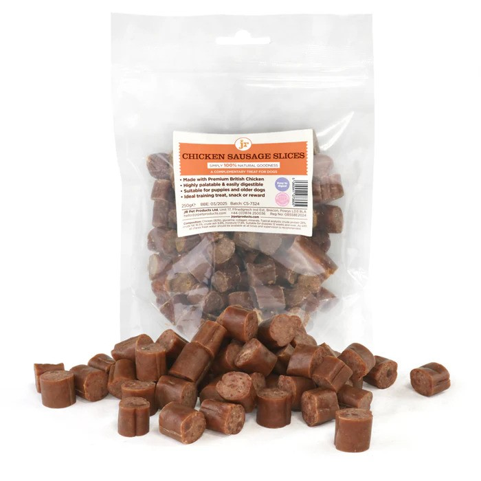 British Sliced Chicken Sausage 250 g