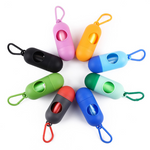 Value Poo Bags Dispenser - assorted colors with 15 bags