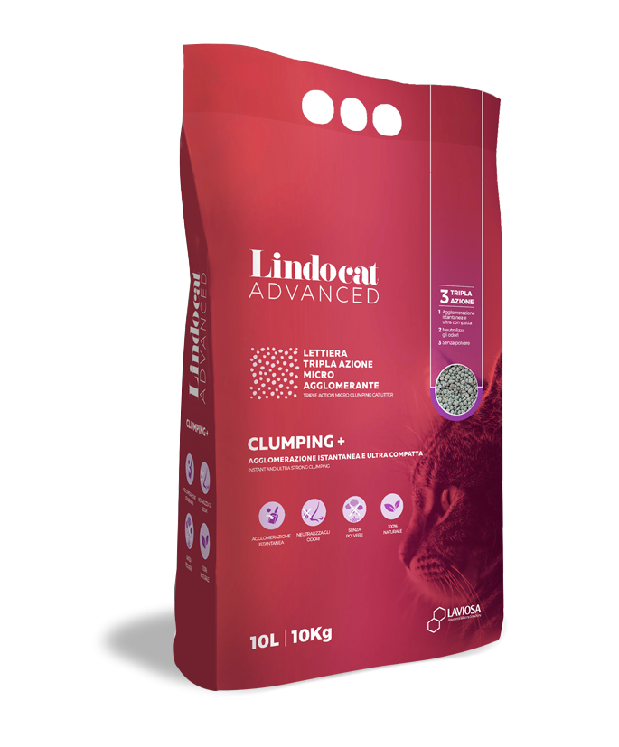 ليندوكات بنتونيت طبيعي ليندوكات متكتل متطور + (خالي من العطور) 10 لتر
