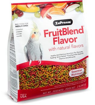 FruitBlend Flavor for Medium Size Birds 2 lbs (0.91 kg)