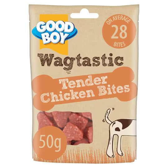 Wagtastic Chicken Bites 50 g