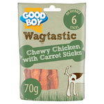 Wagtastic Chicken with Carrot Sticks 70 g