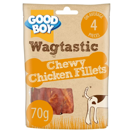 Wagtastic Chicken Fillet 70 g
