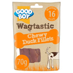 Wagtastic Chewy Duck Fillets 70 g
