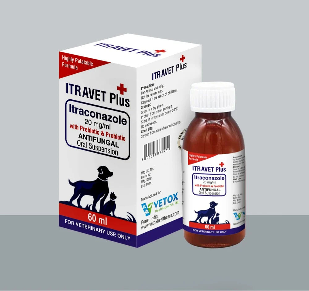 Itravet-itraconazole 20 Mg/ml Suspension, Syrup