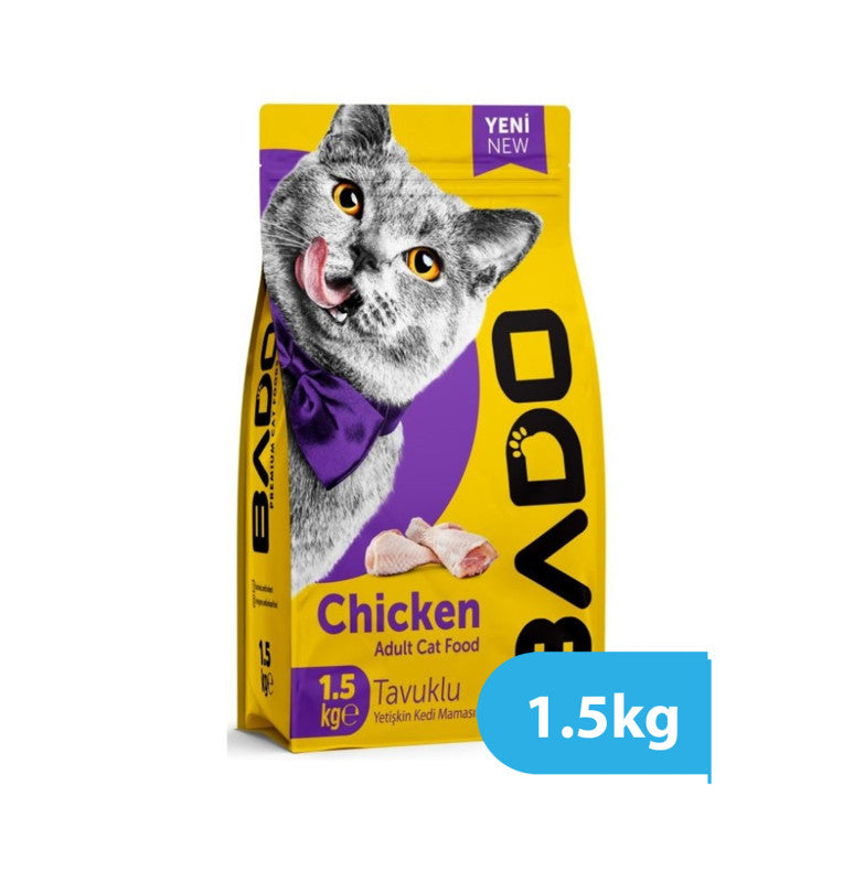 BADO ADULT CAT FOOD CHICKEN 1,5 KG