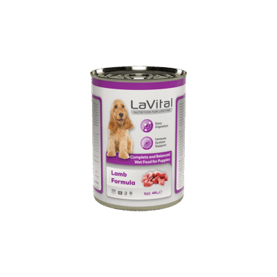 Lavital Puppy Wet Food Lamb Pate, 400g
