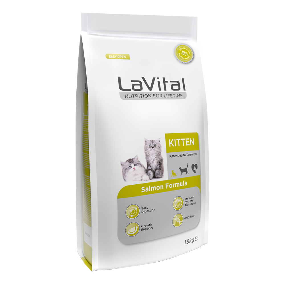 Lavital Kitten Salmon Formula, 1.5Kg