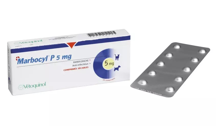 Marbocyl P 5MG - 10 Tab.
