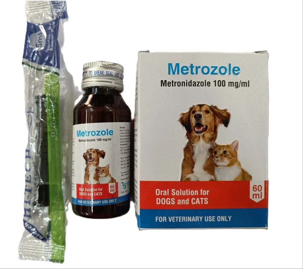 Metronidazole 100 mg/mL, Oral Suspension, 60ml