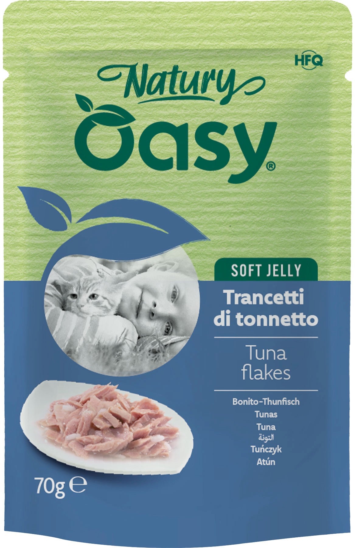 Oasy NATURY Tuna In Jelly Pouch 70g