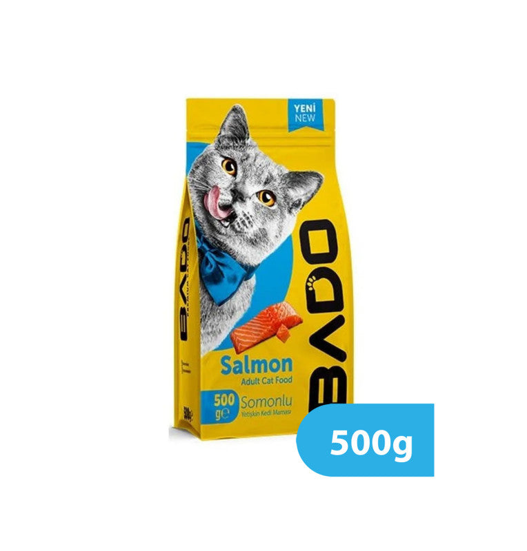 BADO ADULT CAT FOOD SALMON 500 GR
