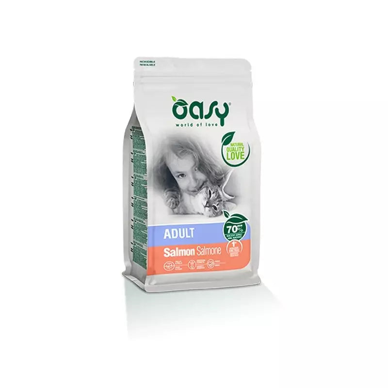 OASY DRY CAT ADULT SALMON 1,5 Kg