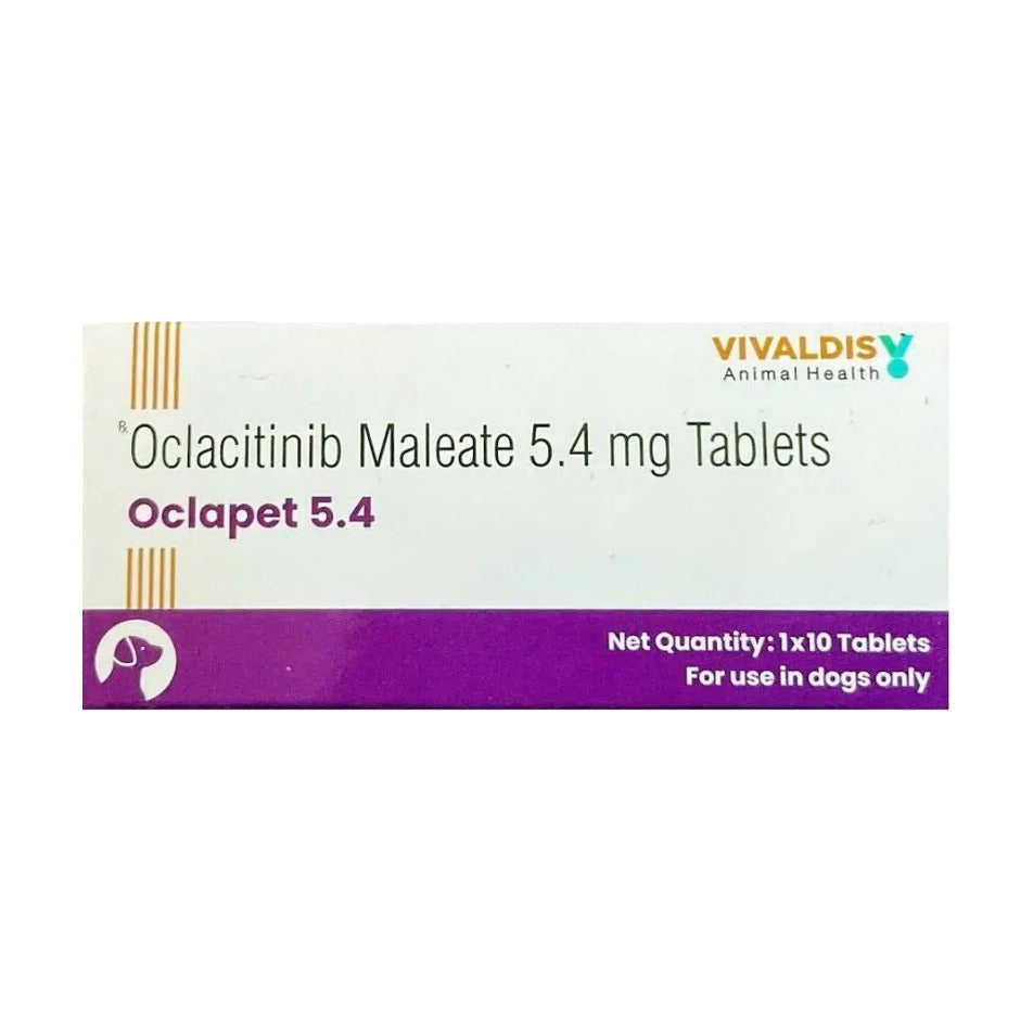 Oclapet 5.4Mg Tablet for DOG (Oclacitinib Mateate) 1 Tablet