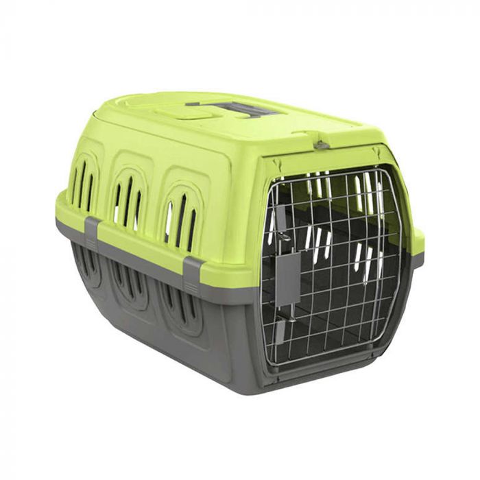 Pawise Travel Kennel Green, 48L x 33W x 28H cm