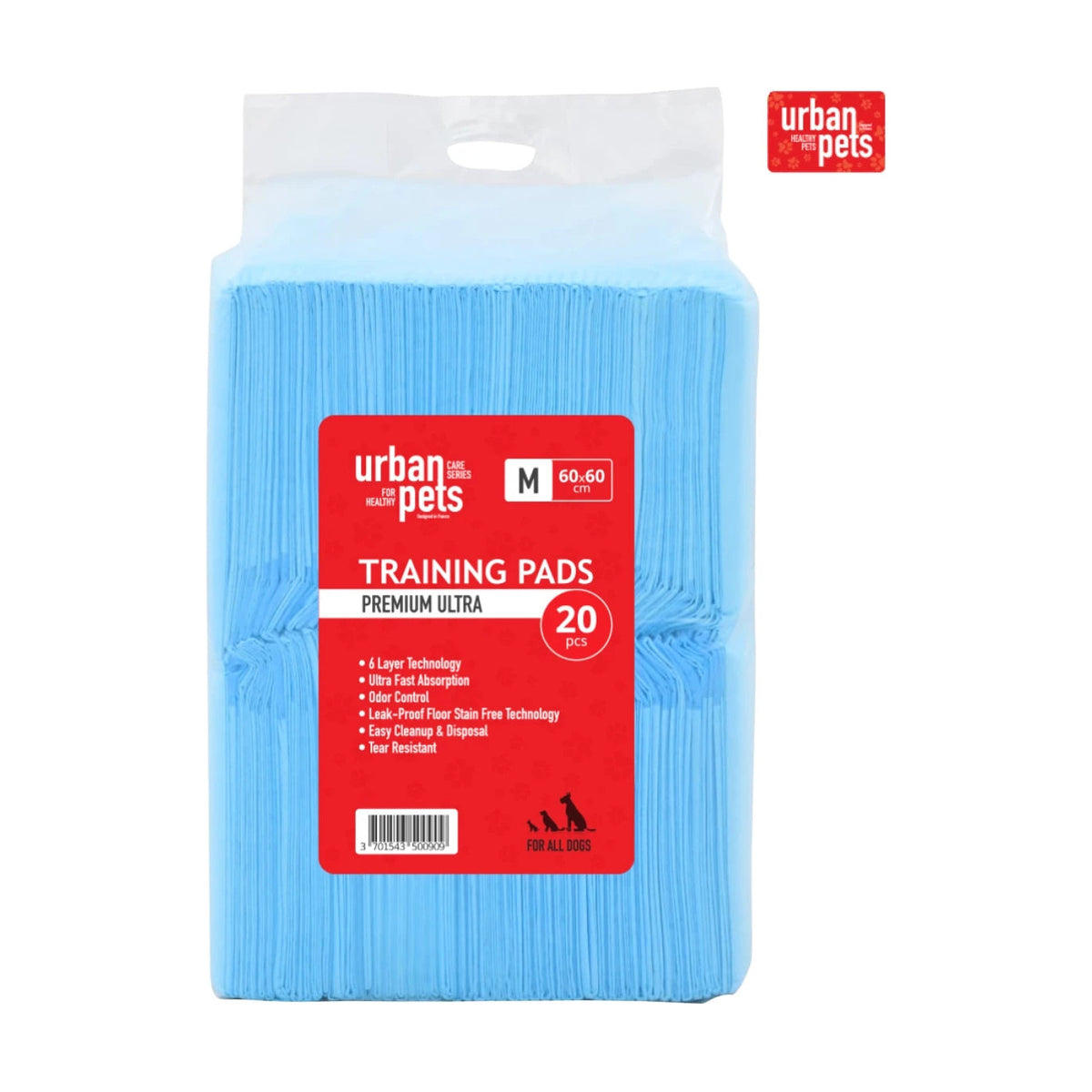 Premium Ultra Training Pads 20pcs/pk 60 x 60 cm