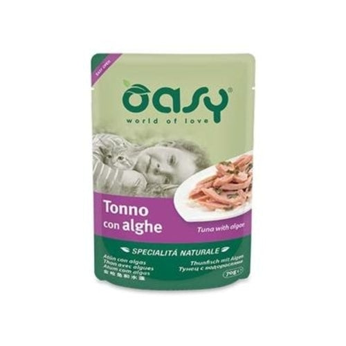 Oasy Natural Specialty Tuna with Algae Pouch 70g