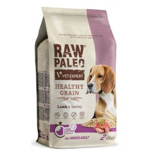 VetExpert Raw Paleo adult Healthy Grain Lamb & Barley 2 kg