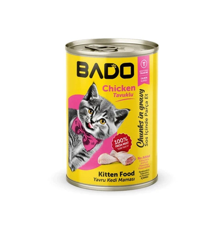 BADO WET KITTEN CAT FOOD CHICKEN 400 GR